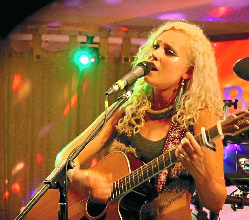 Laura Jenkins at one of the Byron Vibes events. Laura Jenkins at one of the Byron Vibes events.